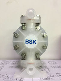 Air Operated Plastic Diaphragm Pump / Industrial High Pressure AODD Pump