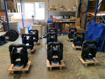 Chemical Air Operated Double Diaphragm Pump , Diaphragm Oil Pump 0.83 Mpa