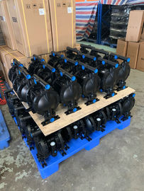 Chemical Air Operated Double Diaphragm Pump , Diaphragm Oil Pump 0.83 Mpa